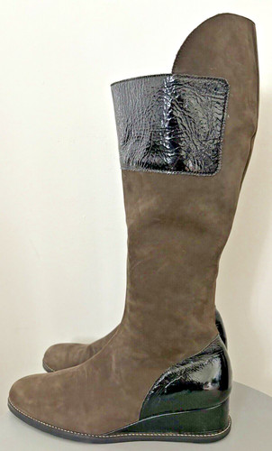 Arche taupe nubuck - taupe, nubuck/black