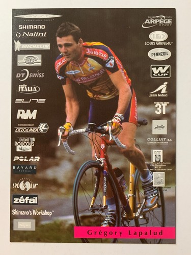 Carte photo cyclisme jean - photo,