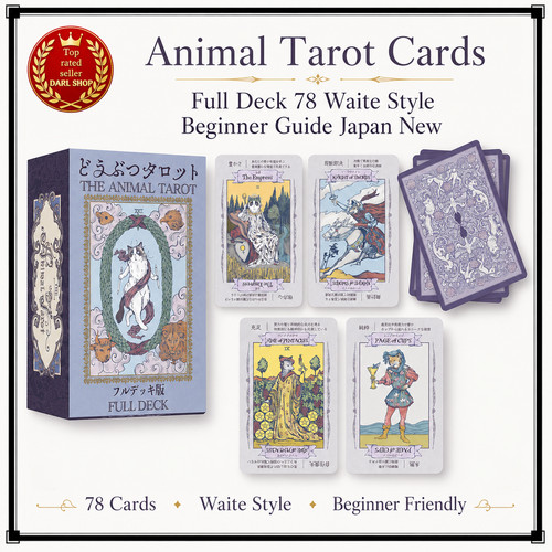 Cartes tarot animal deck - cartes,