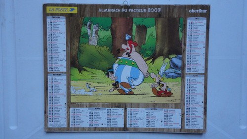 Calendrier almanach poste - calendrier, ptt