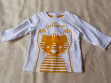 TEE SHIRT OKAIDI BEBE GARCON 1 MOIS OU BEBE REBORN 52 CM