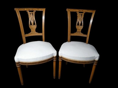 Paire chaises style - paire, de