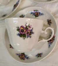 5 Tasses Porcelaine Bavaria