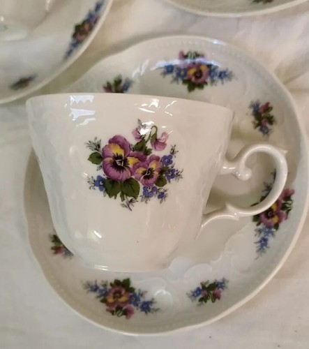 Tasses porcelaine bavaria - 5,
