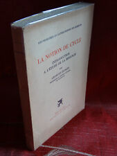 La Notion de Cycle, introduction à l'étude de la biologie G. DUBOIS 1945 Griffon