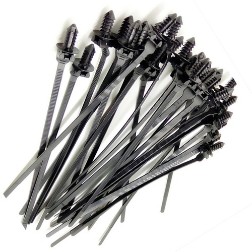 Cable tie car bundled - tie, wire