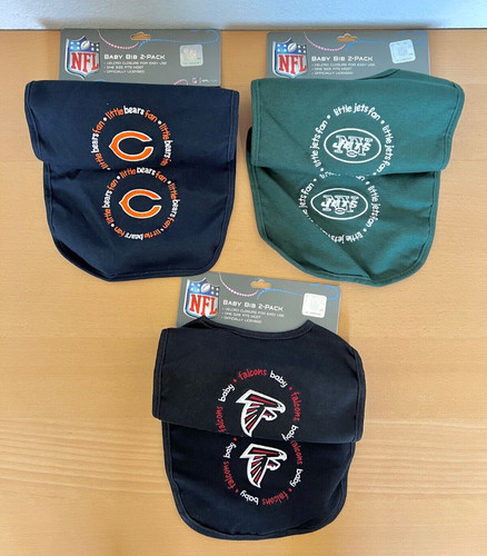 Lot of6 count baby fanatic - of6, nfl