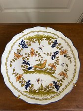 Assiette faïence ancienne -