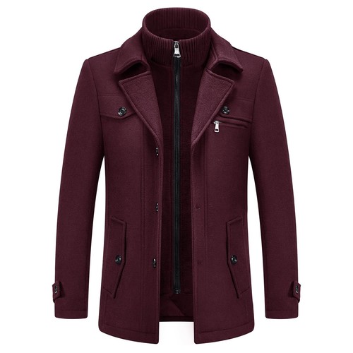 Manteau homme laine chaud - en,