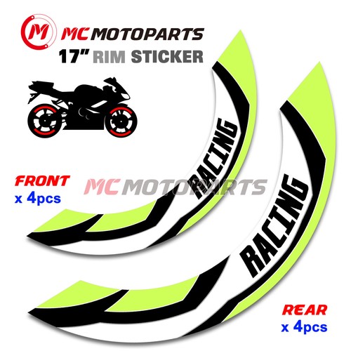 Rim decal wheel - 17", sticker