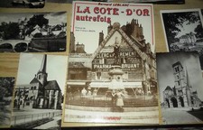 Livre CPA  La Cote-D'OR autrefois Bernard Leblanc et 20 CPA de Cote d'Or