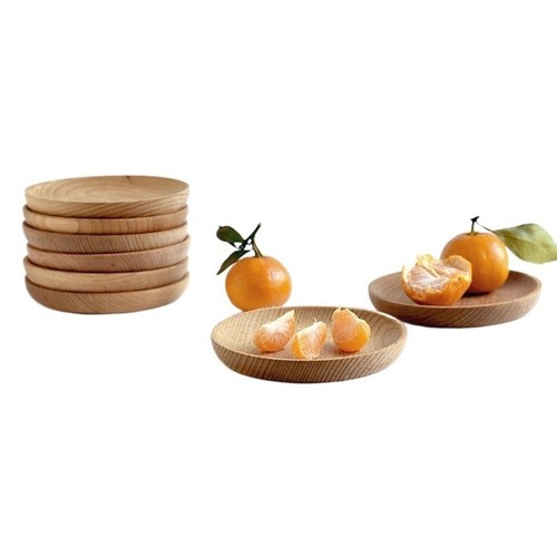 Plateau rond bois massif - plateau,
