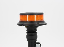 Gyrophare 18 LED IP67 - Fixation flexible pour tige - 12/24V