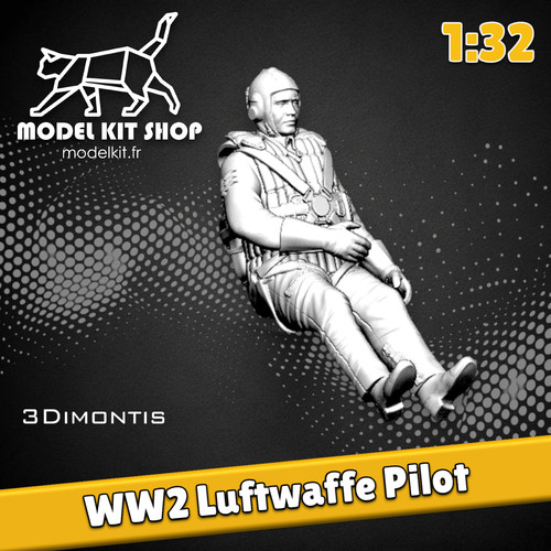 Figurine ww2 pilote - figurine,