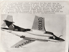 1969 FIRST BOUCANEER ROYAL AIR FORCE AVION AVIATION AERONAUTIQUE 24 x 18 cm