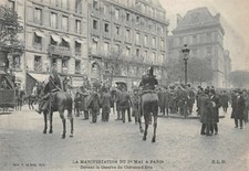 Paris - Evénement Du 1er Mai - Devant La Caserne Du Château-D Eau