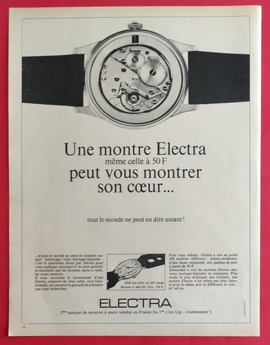 Publicité presse montre - de, presse: