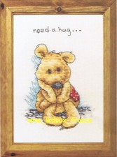 " Newton Law -  Need a Hug " Kit Pt Croix NEUF Vintage 2002 Anchor NL 118