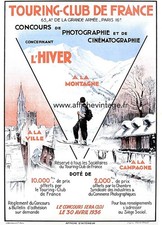 Affiche Poster Alpes Jura