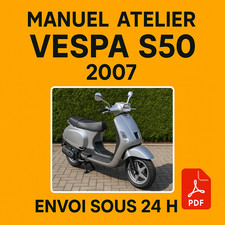 Manuel Atelier Vespa S50 2007