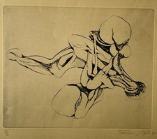 GYROSCOPE Gravure FRANCOIS BEALU 10/20 1972