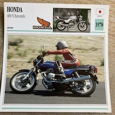 Honda CB400N Eurostyle 1978