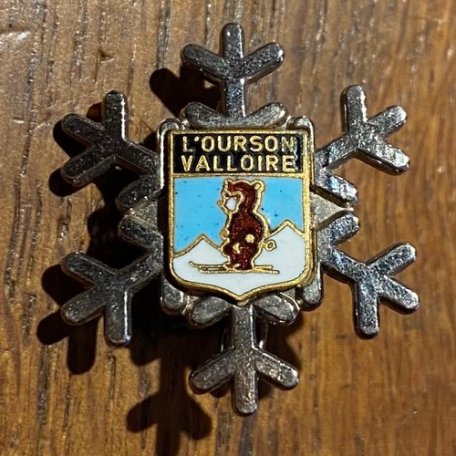 Médaille ski l - ski, /