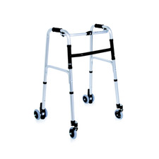 Mopedia Déambulateur pliable à 4 roues pour personnes âgées et handicapées (RP74