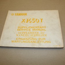 MANUEL ADDITIONNEL REVUE TECHNIQUE D ATELIER YAMAHA XJ 650 TURBO 1982-> XJT
