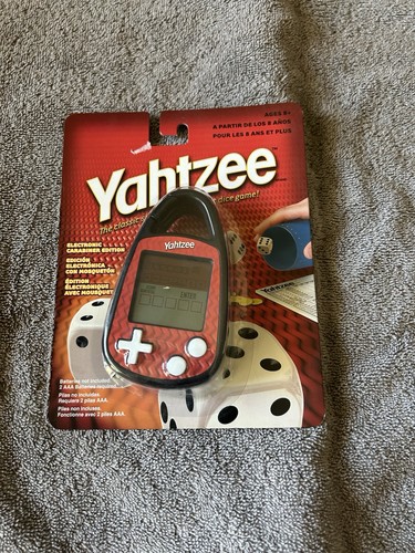 Yahtzee handheld electronic - yahtzee,