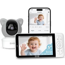 Babyphone Camera 5" 2K Camera