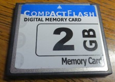 Lot de 5 cartes mémoires