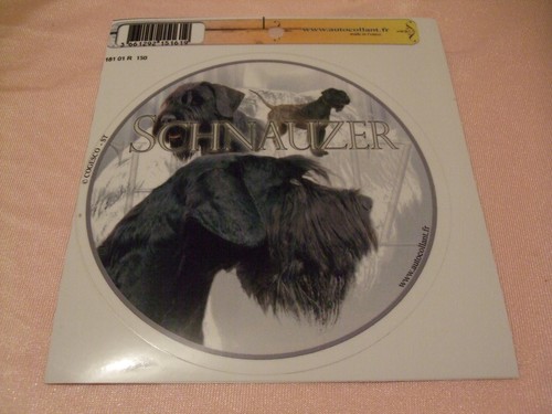 Autocollant motif chien - -,