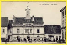 cpa 52 - FAYL BILLOT (Haute Marne) l' HÔTEL de VILLE Animé MAIRIE