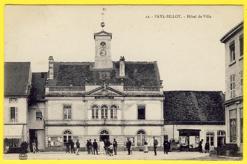 Cpa fayl billot - cpa, (haute