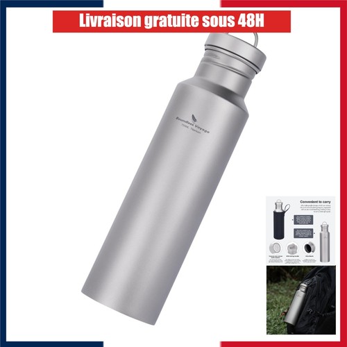 Bouteille sport titane - bouteille,