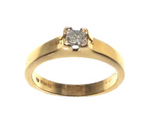 Femmes 18ct 18carat or Jaune