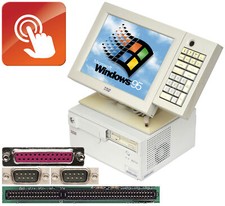 Ordinateur Vintage RS-232 Lpt