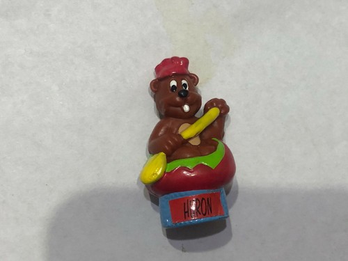 Figurine huron indien canoe - figurine,