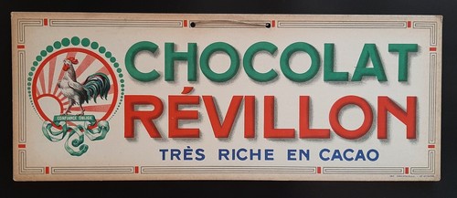 Ancien carton publicitaire