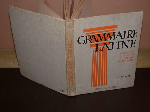 Grammaire latine berguin h - grammaire,