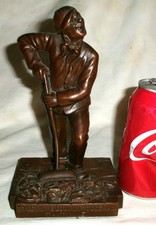 ANTIQUE J.B BRONZE METAL
