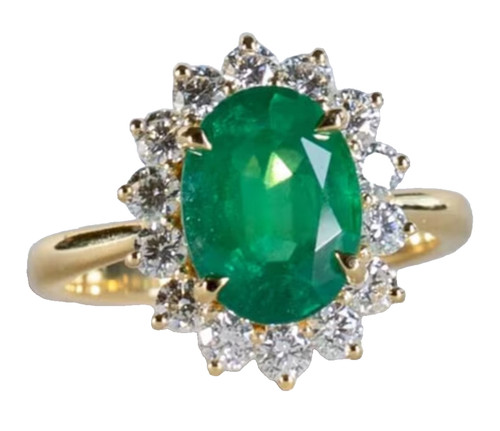35ct naturel diamant 14k - 0.35ct,