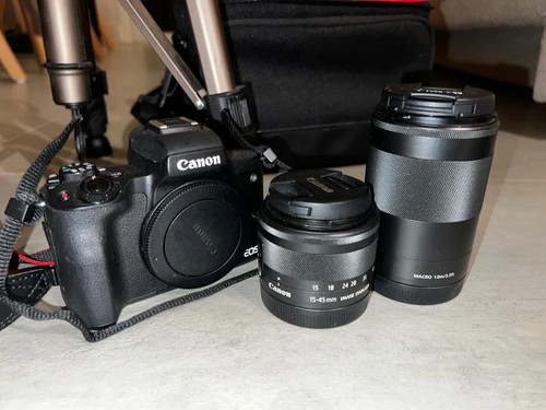 Canon eos m50 - +, objectifs