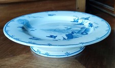 Ancien Compotier Gien Modèle Vol D Oiseaux/ Vaisselle Ancienne Terre De Fer