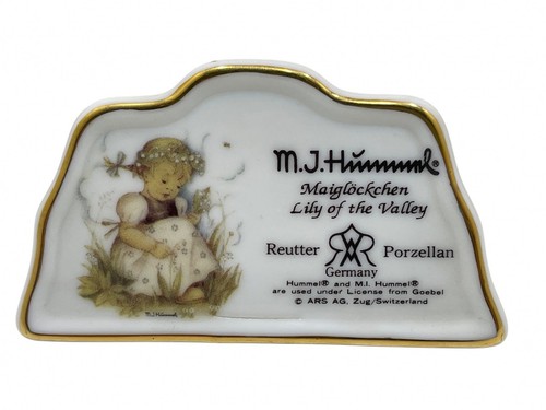 Plaque hummel x reutter - plaque,