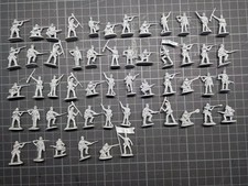 IMEX Confederate Union infantry CSA USA 1:72 plastic figurines L062