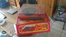 vintage tourne disque platine D5220 philips an 70 avec sa boite