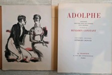 EO BENJAMIN CONSTANT / ADOLPHE + ETAT DES PLANCHES EN NOIR / DUFOUR 