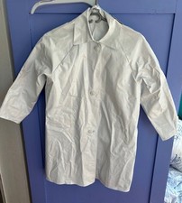 VINTAGE Annees 90  - CIRE BLANC + CHAPEAU  - ENFANT -(VOIR DIMENSIONS)